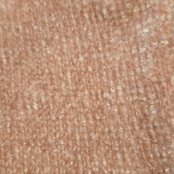 D&Co Mauve Chenille Cardigan Worth Pockets Sz L - Picture 5 of 5